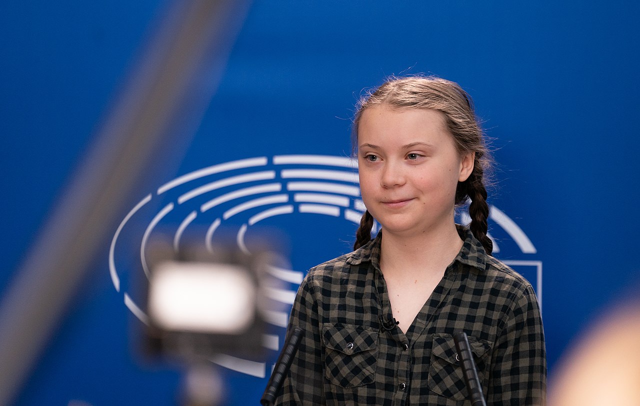 Greta Thunberg - source Wikipedia