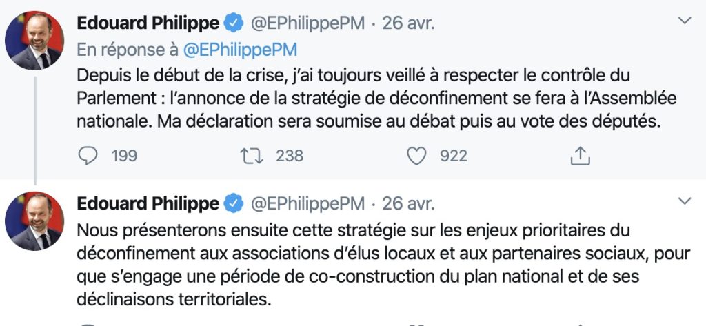 Déconfinement Edouard Philippe