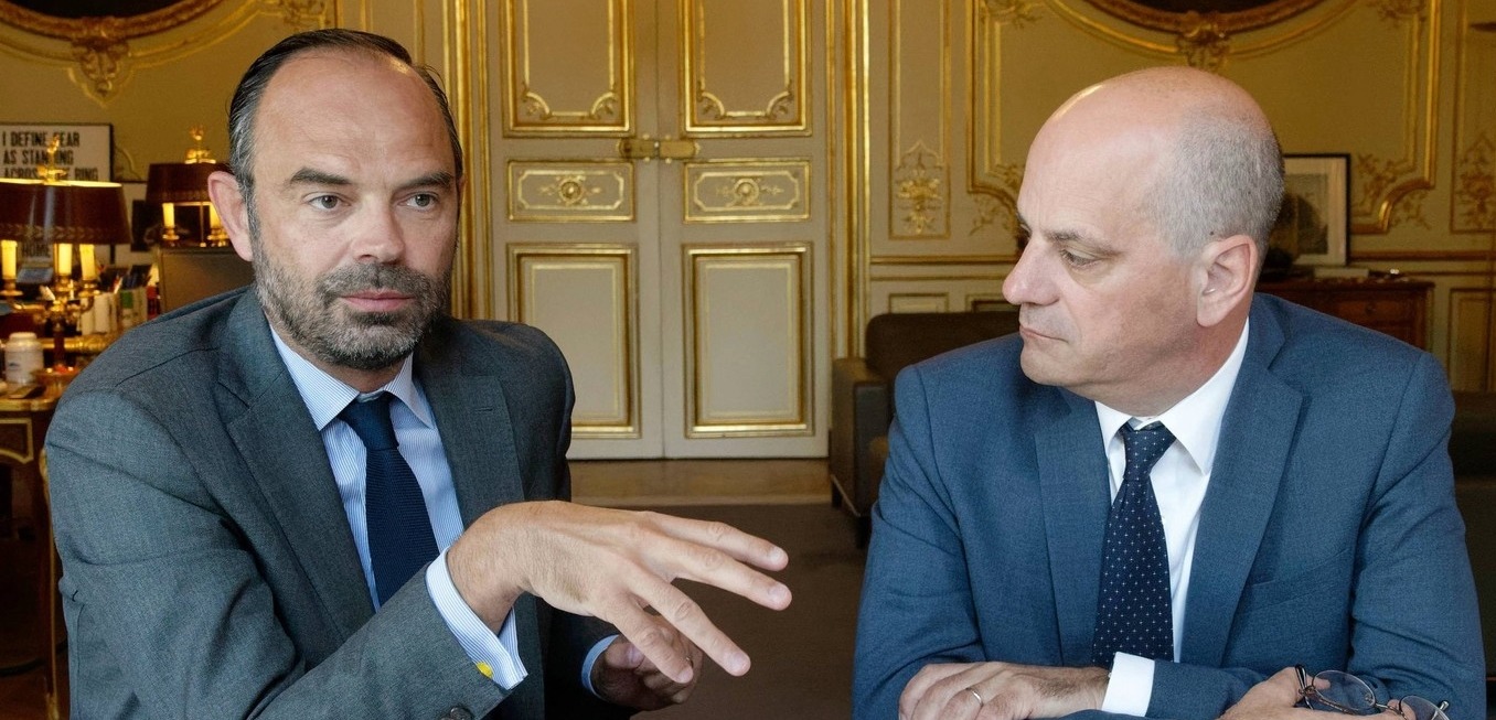 Édouard Philippe et Jean-Michel Blanquer