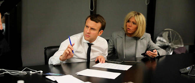 Emmanuel Macron et Brigitte Macron