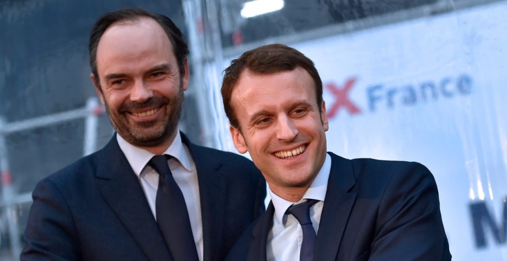 Emmanuel Macron et Edouard Philippe