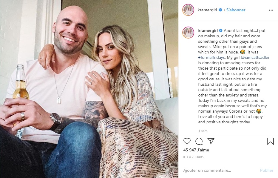 Jana Kramer et Mike Caussin
