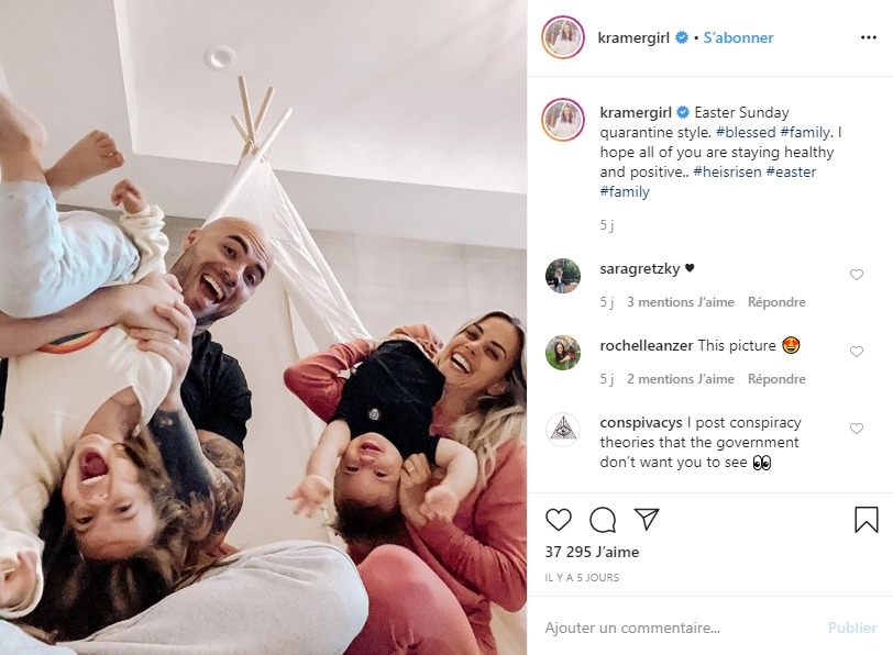 Jana Kramer et sa famille
