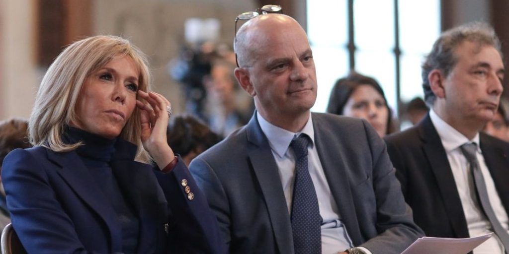 Jean-Michel Blanquer et Brigitte Macron