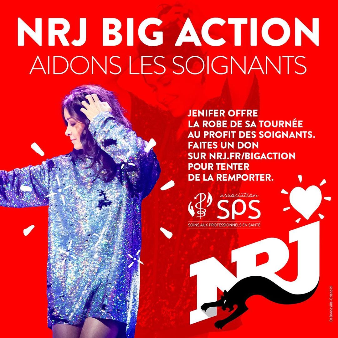 Jenifer s'investit contre le coronavirus