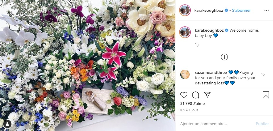 Kara Keough ramène les cendres de son fils