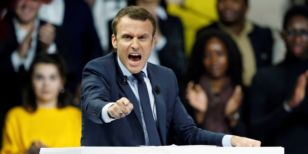 Macron furieux