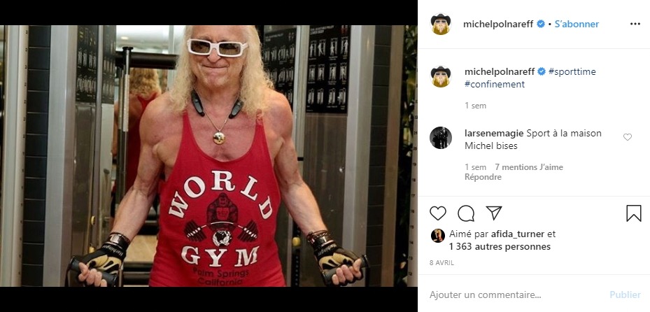 Michel Polnareff sur Instagram