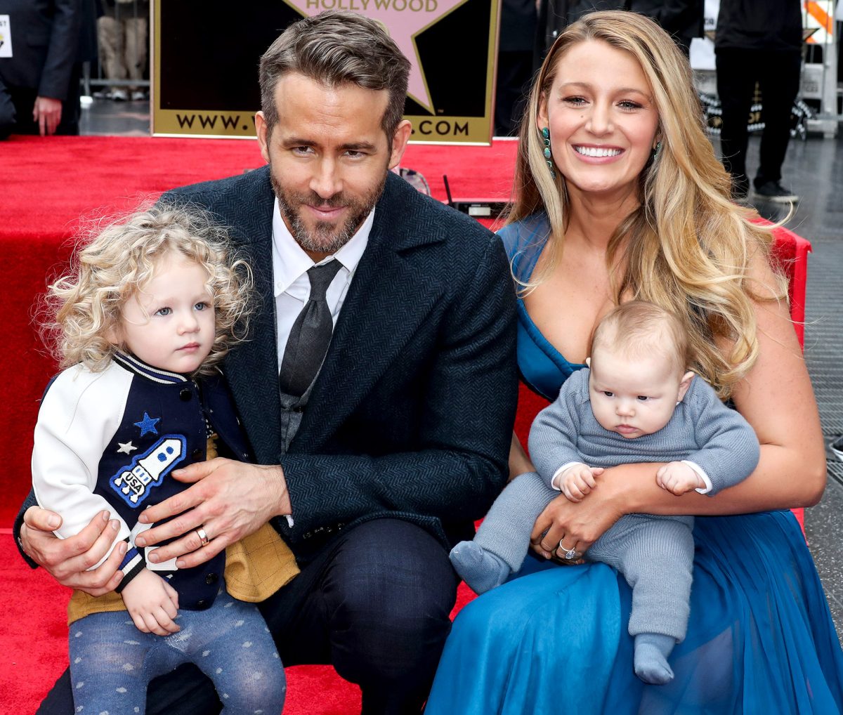 Ryan Reynolds et sa famille