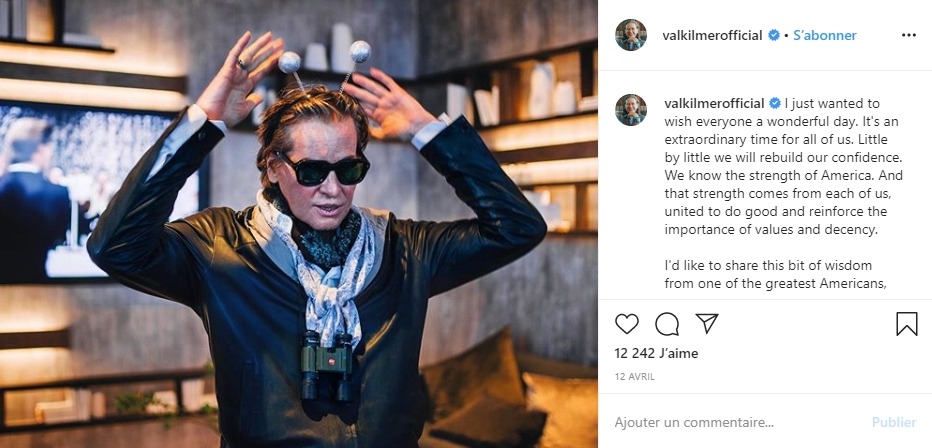 Val Kilmer a eu un grave cancer