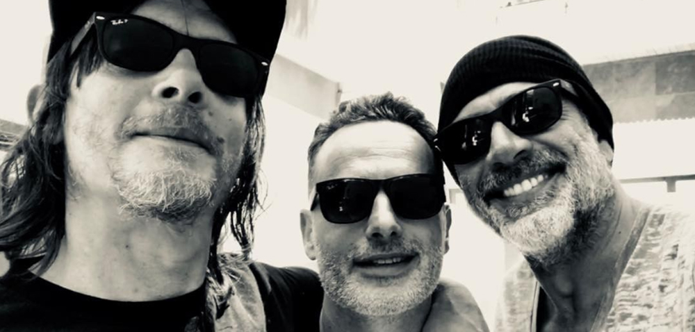 The walking dead : Negan, Daryl et Rick
