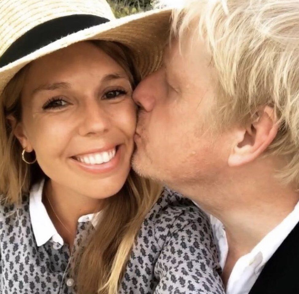 Carrie Symonds et Boris Johnson sont parents