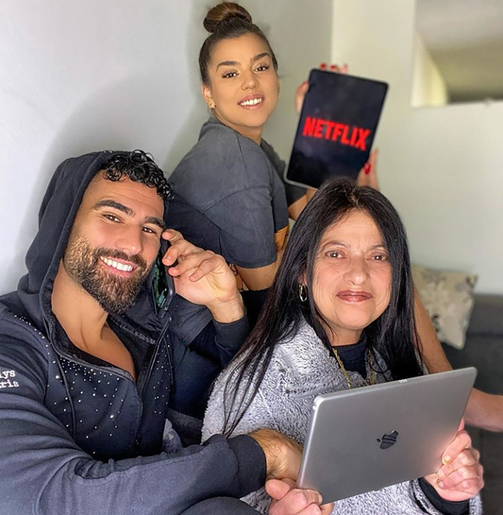 Jonathan Matijas est proche de sa famille