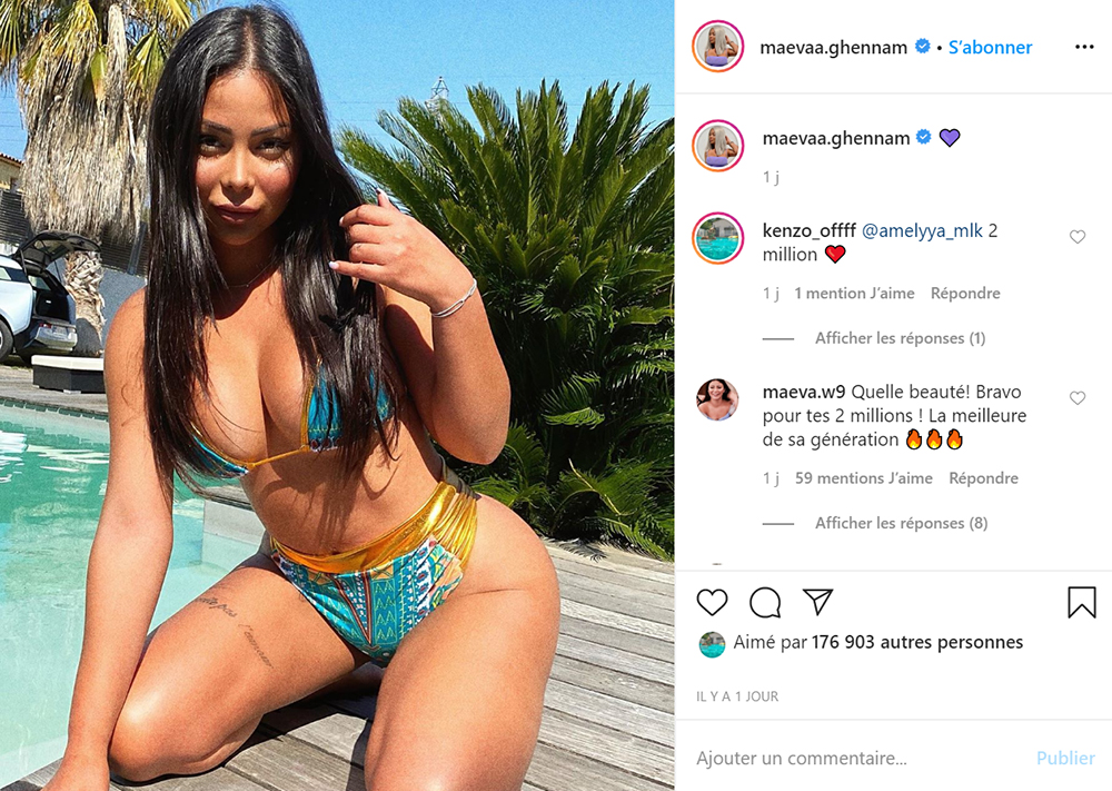 Maeva Ghennam de nouveau en couple avec Greg