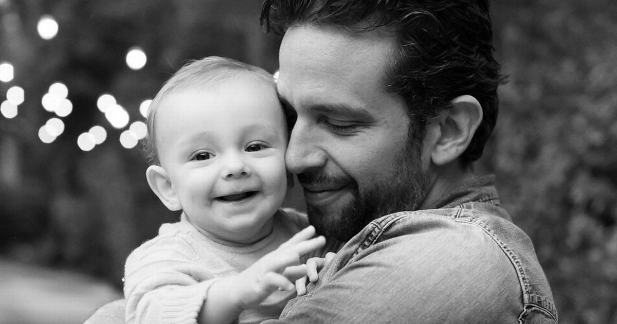 Nick Cordero et son fils Elvis