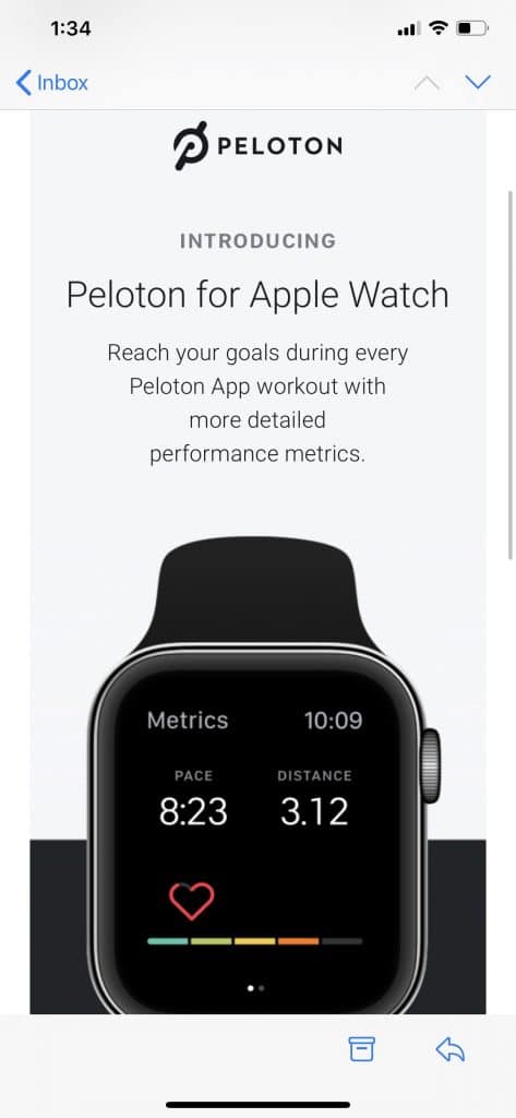 peloton and apple watch