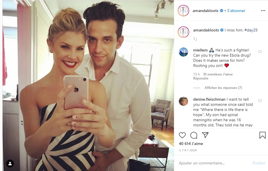 Amanda Kloots et Nick Cordero