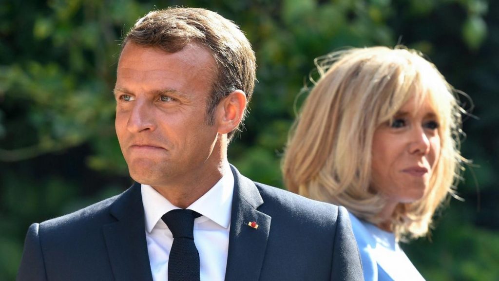 Brigitte et Emmanuel Macron