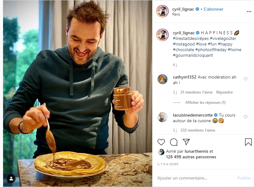Cyril Lignac en cuisine