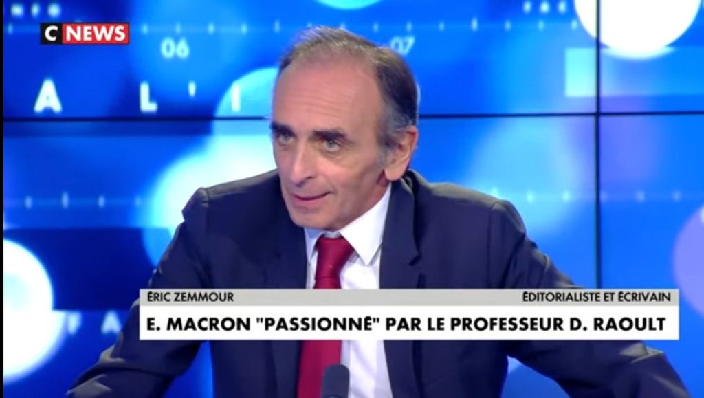 Eric Zemmour sur CNews