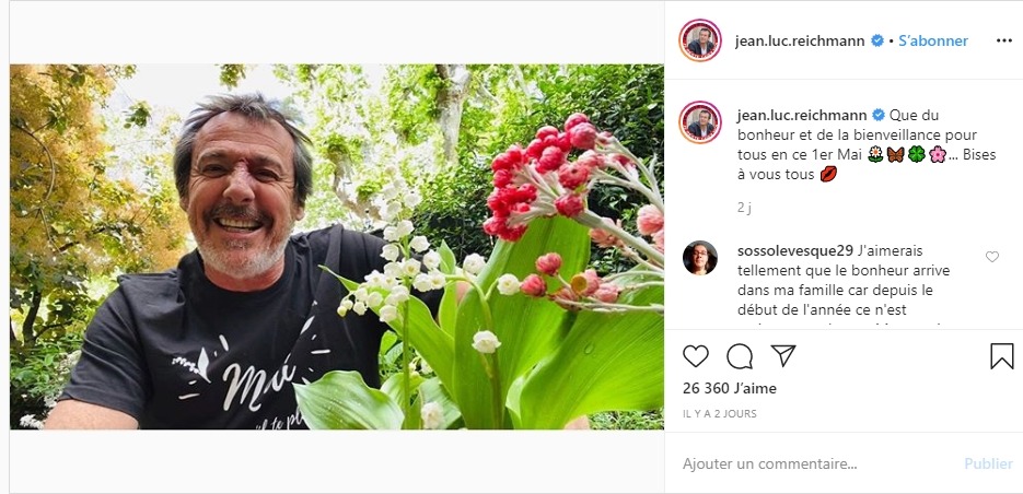 Jean-Luc Reichmann sur instagram