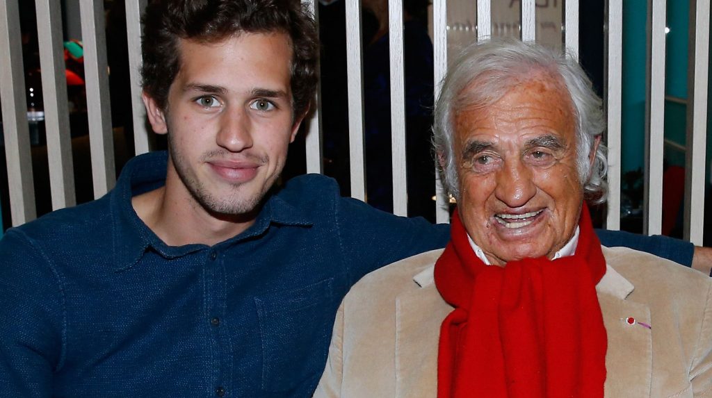 Jean-Paul Belmondo et son petit fils