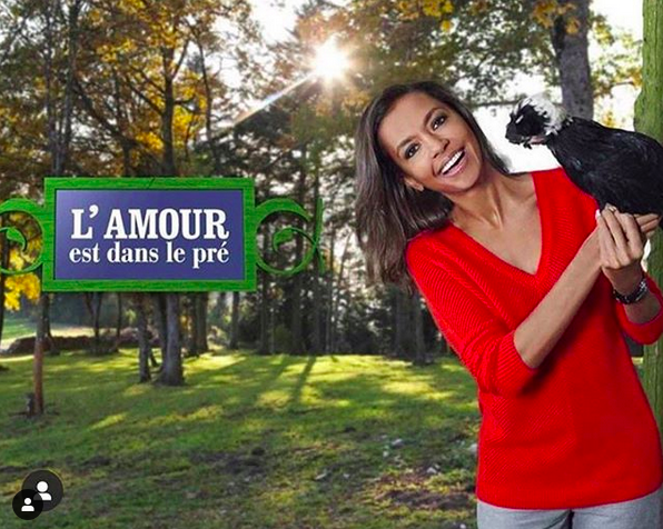 Karine Le Marchand Amour dans le pré