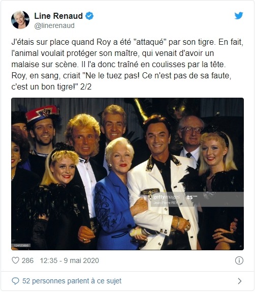 Line Renaud sur Twitter