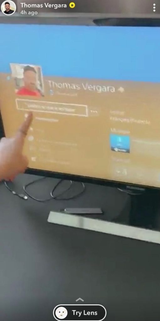 Thomas filme Nabilla en colère sur snapchat