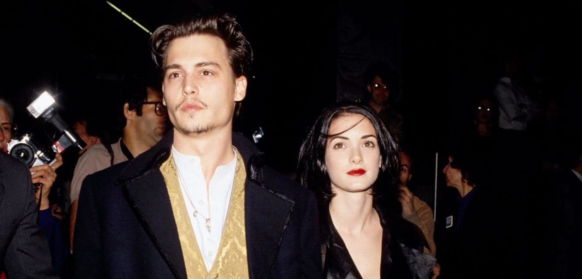 Winona Ryder et Johnny Depp