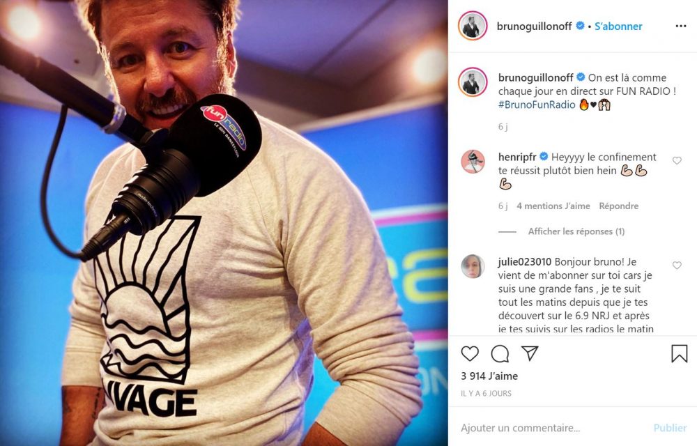 Bruno Guillon anime la matinale de Fun Radio