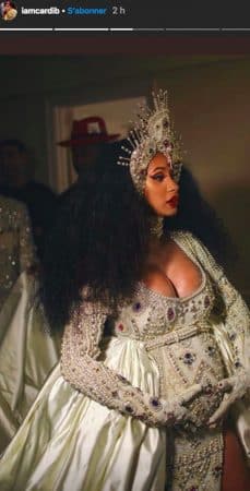 Cardi B dévoile sa tenue extravagante pour l'édition 2018 du MET Gala