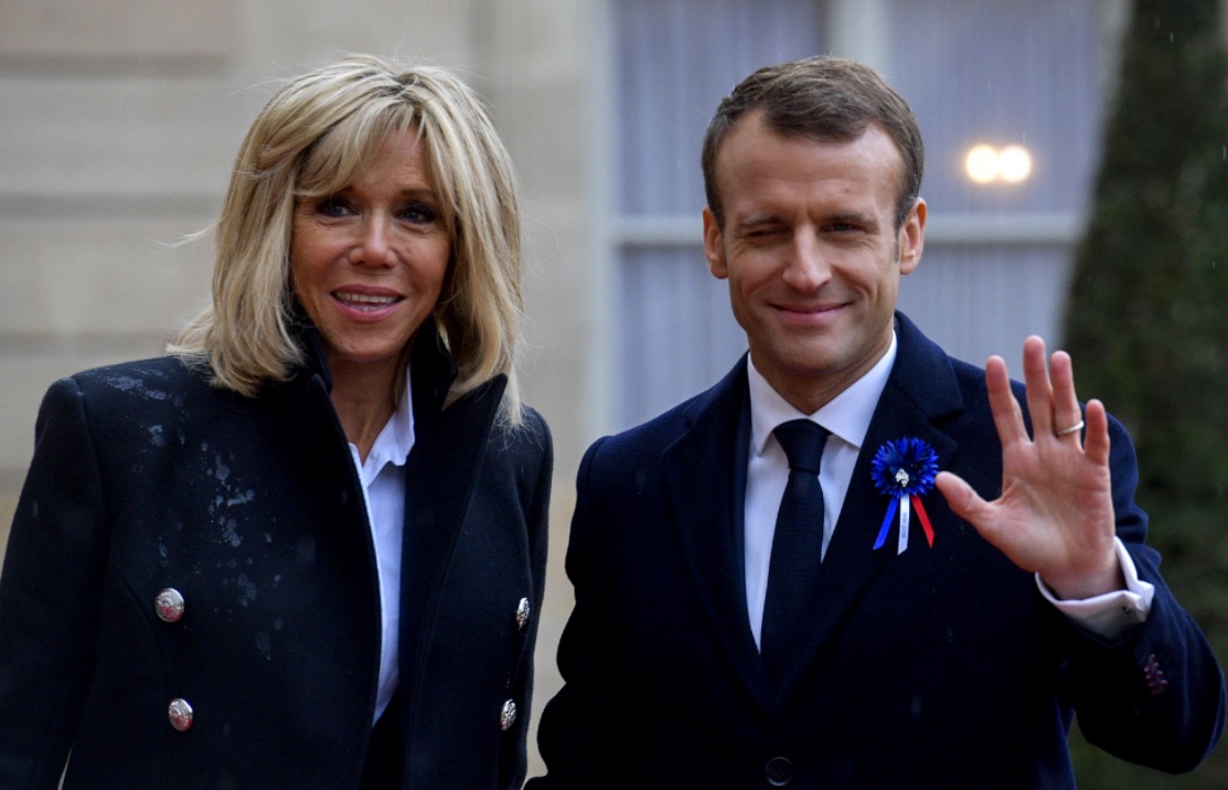 Le couple présidentiel Macron
