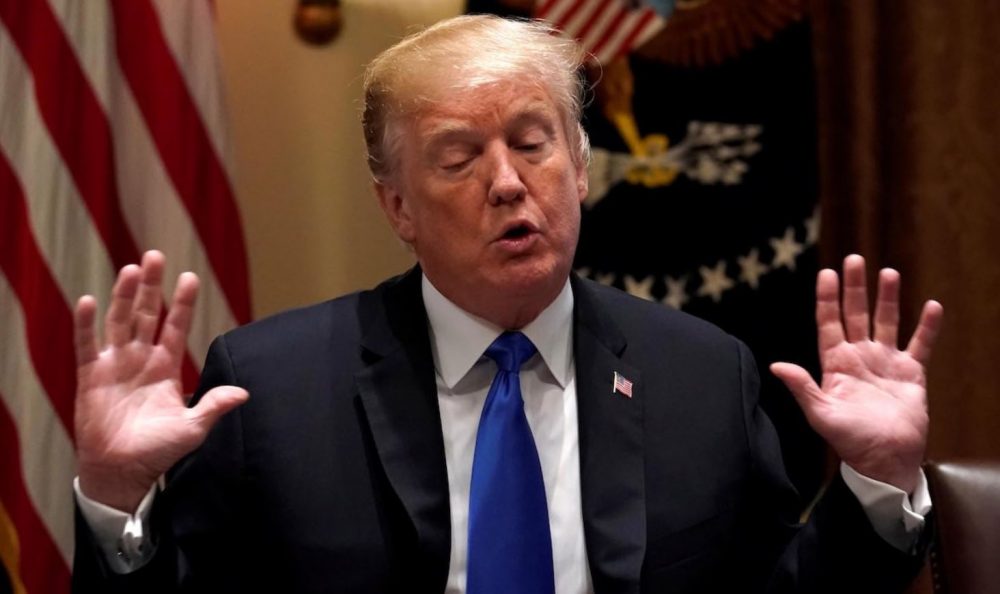 Donald Trump accuse la pire crise jamais vécue par les Etats-Unis