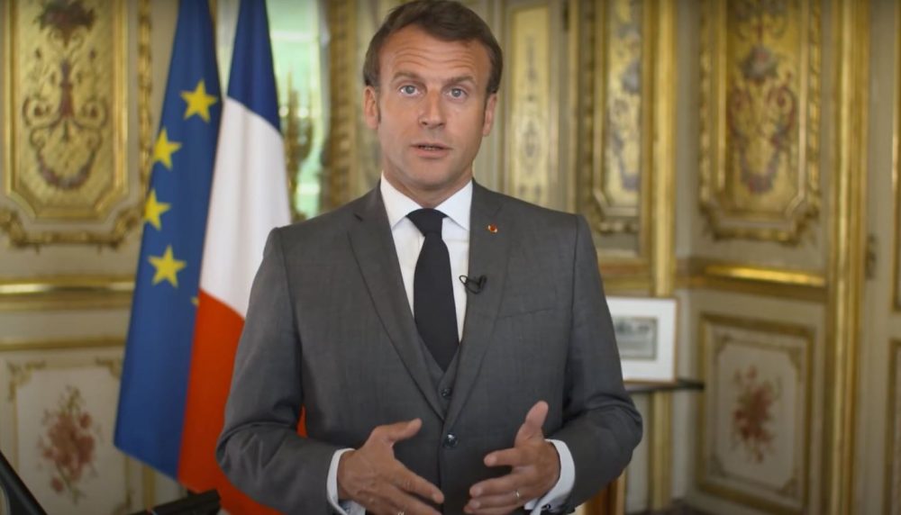 Emmanuel Macron est très bronzé pour un français confiné