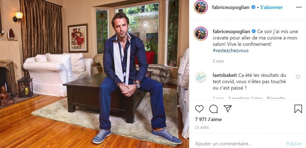 Fabrice Sopoglian est le parrain des Anges