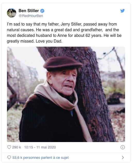 Jerry Stiller est mort