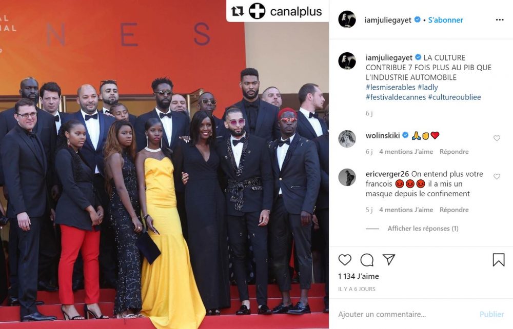 Julie Gayet pousse un coup de gueule pour aider le secteur de la culture