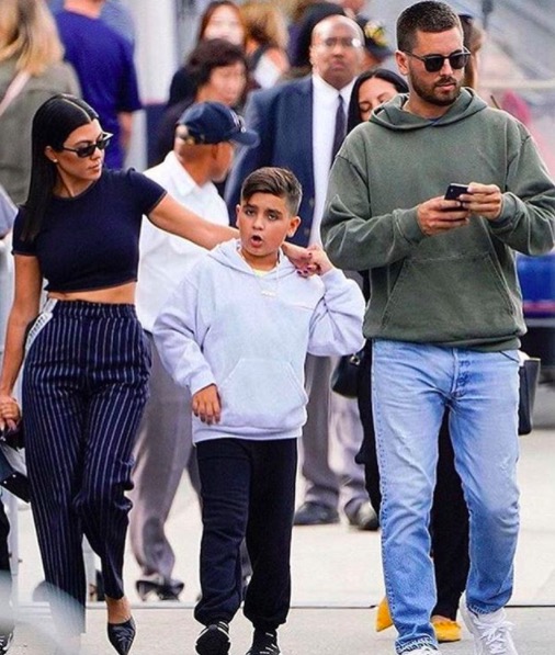 kourtney kardashian mason et scott disick