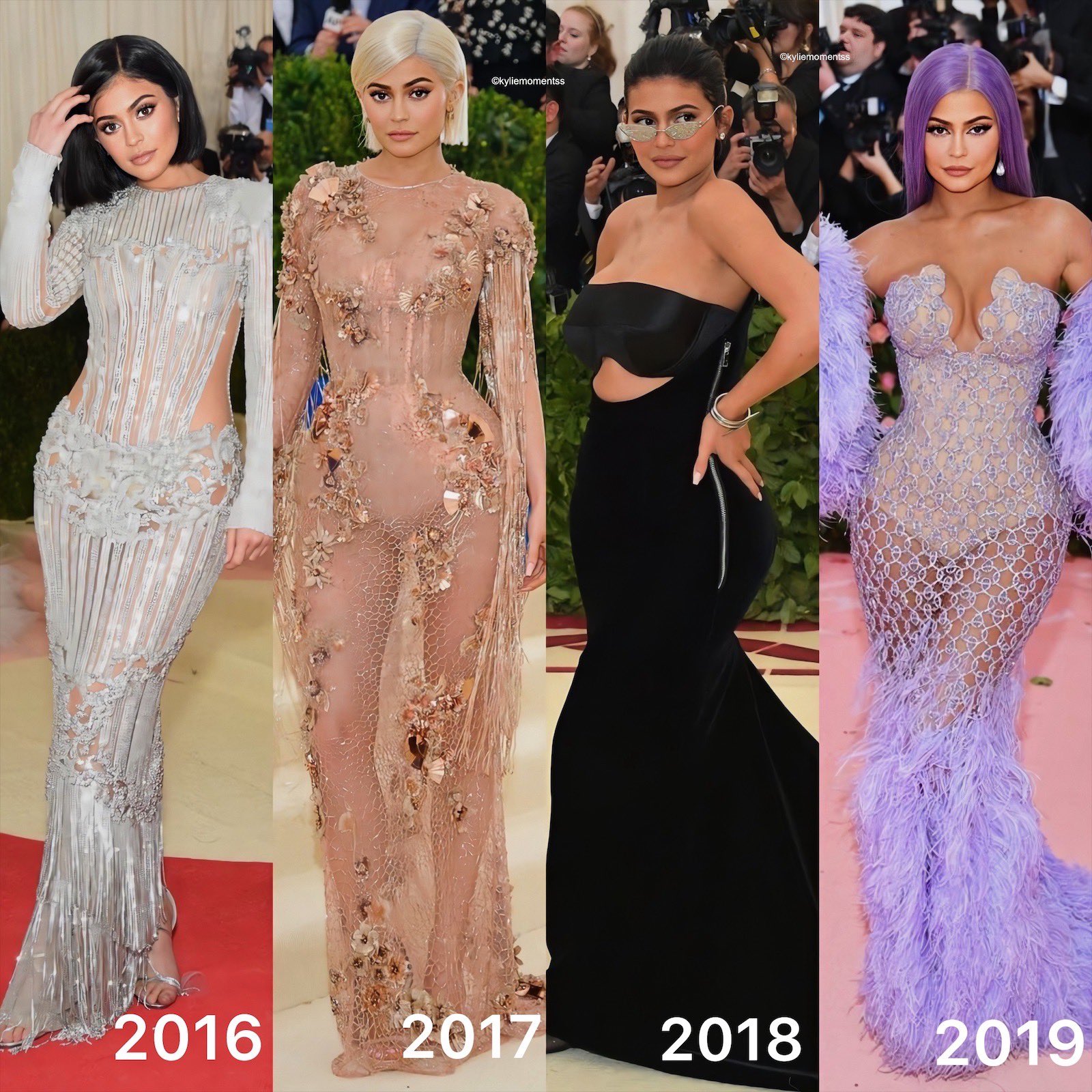 kylie jenner au met gala