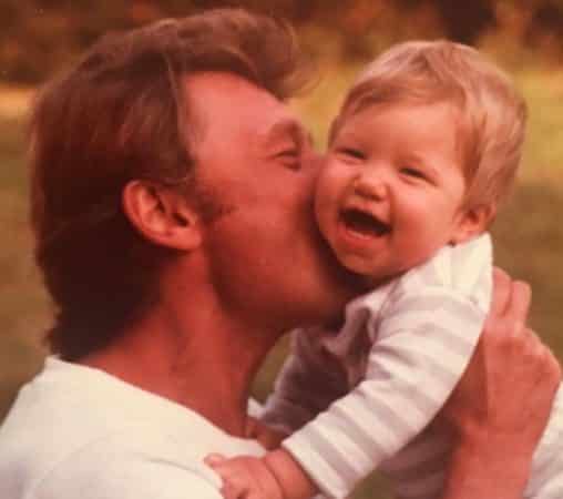 Laura Smet et Johnny Hallyday