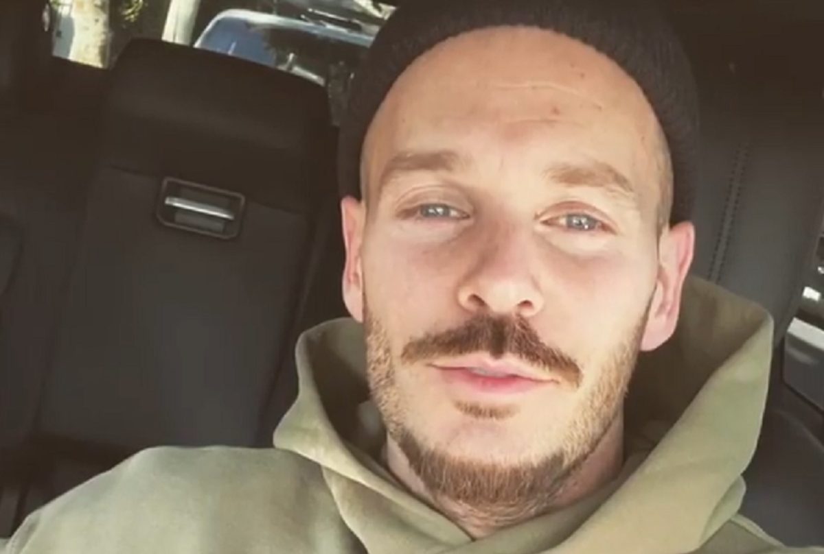 M Pokora sur Instagram