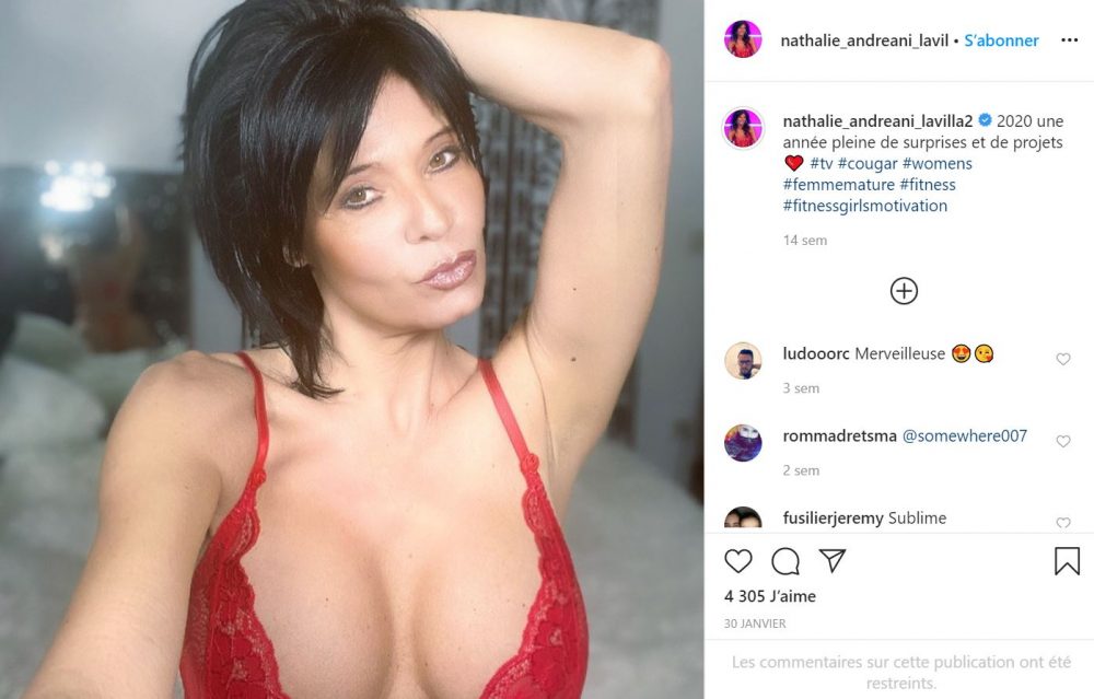 Nathalie Andreani fait des photos et vidéos de charme !