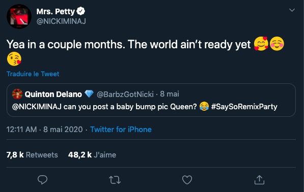 nicki minaj twitter