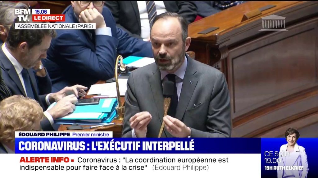 Edouard Philippe au Sénat