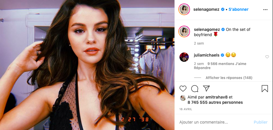 selena gomez pour sa marque rare beauty