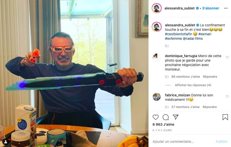 Alessandra Sublet serait-elle désespérée ? Très proche de ...