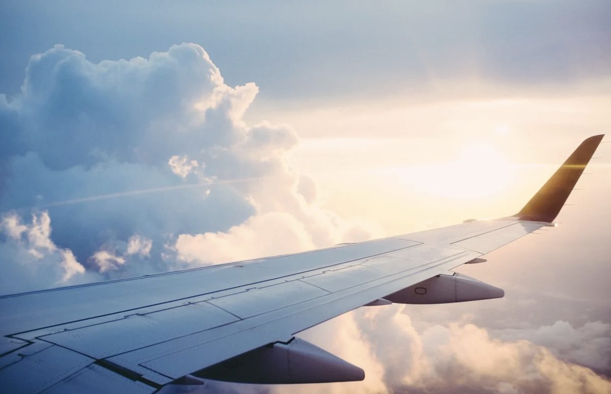 Vacances d'été et avion