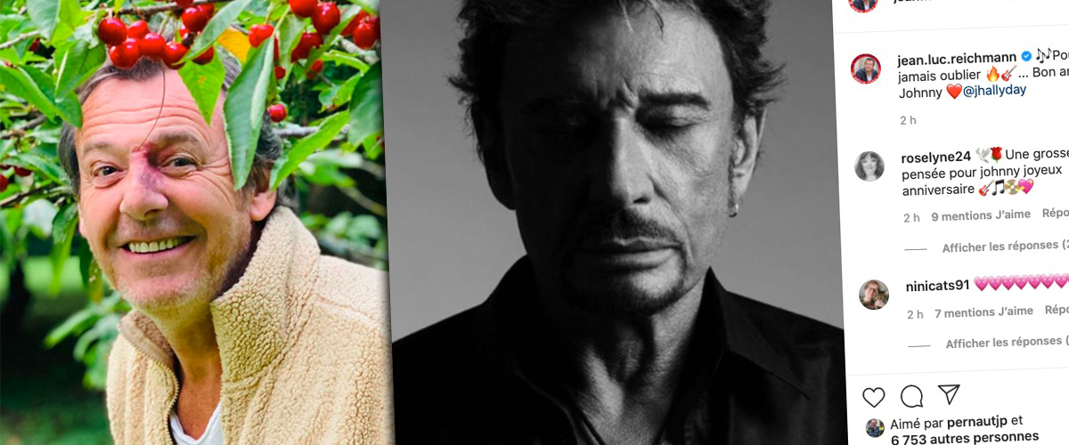 Jean-Luc Reichmann / Johnny Hallyday