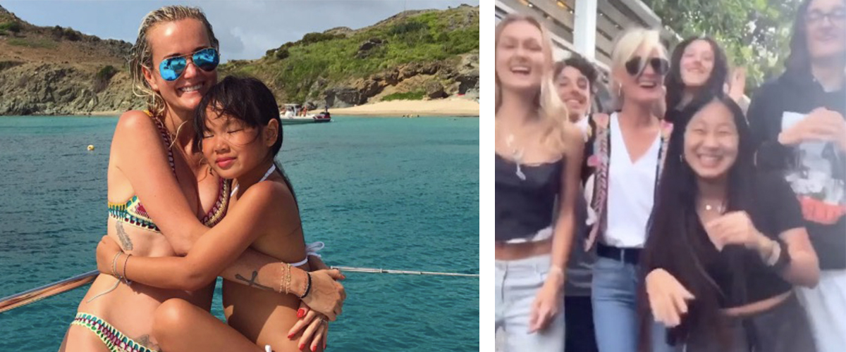 Laeticia Hallyday / Jade Hallyday
